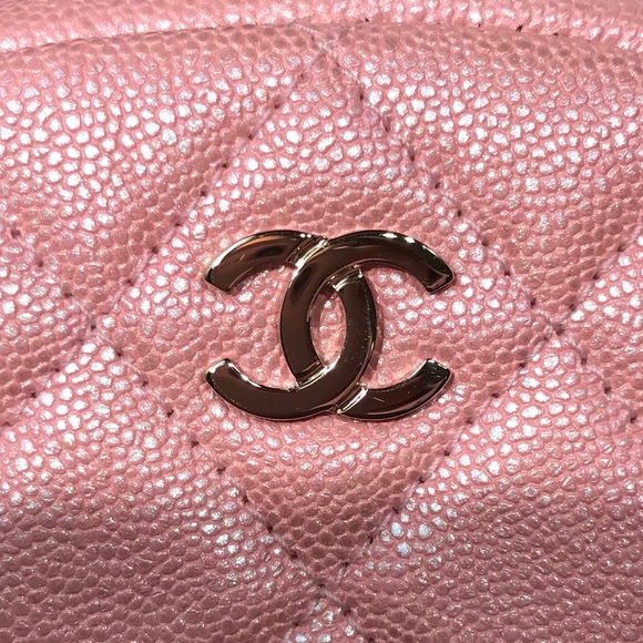 ❌SOLD❌ Chanel 19s Zipped Coin Purse Iridescent - Picture 6 of 8